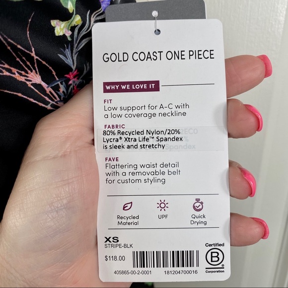 🎉HP🎉 ATHLETA Gold Coast Belted 1PC Swimsuit - Picture 8 of 16